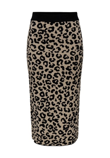 Only Bayan Etek 15350672 Siyah-bej Siyah-bej