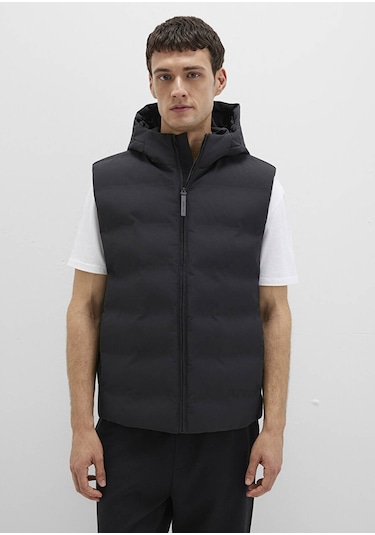 Mavi Siyah Erkek Yelek M0110619-71379 Siyah