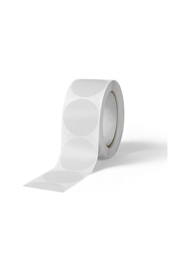Moveevo Dairesel Boş Etiketler, Elle Sınıflandırma Ve Kapama İçin 500 Adet Sticker Roll 500 Adet