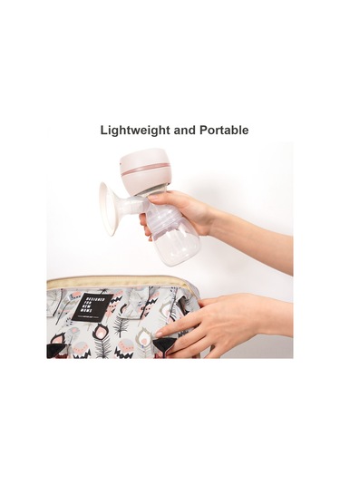Qingmipy Pratik Elektrikli Göğüs Pompası - 2 Mod, 9 Emiş Seviyesi, Usb Şarj, 180ml Biberon