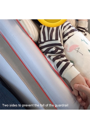 Yürümeye Başlayan Bebek Seyahat Düzlem Uyku Yatağı İçin Akın + Pvc Şişme Uçak Araba Yatağı