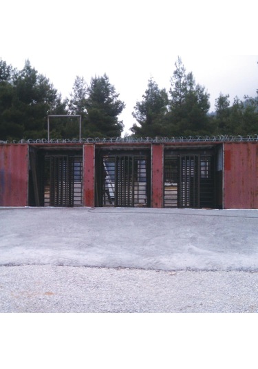 T2500d Double 4 Kollu Boy Turnike Gövde Boyalı Rötor Paslanmaz 350 Kg