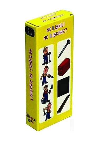 Ne İlişkili Ne İlişkisiz? 4-7 Yaş