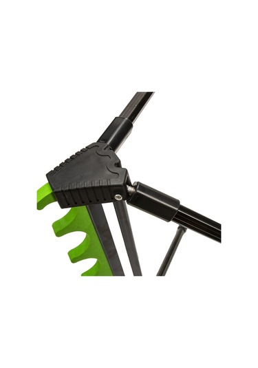 Vkemall Balık Bulucu Ayarlanabilir 2-bölmeli Olta Kamışı Tutucu Çinko Alaşımlı 4-ayak Olta Kamışı Tut Çok Renkli