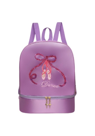 Suntek Bale Dans Sırt Çantası Hafif Kızlar Seyahat Mor