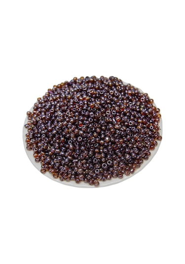 100 Gr Şeffaf Kahve 06 Numara Hobi Boncuğu