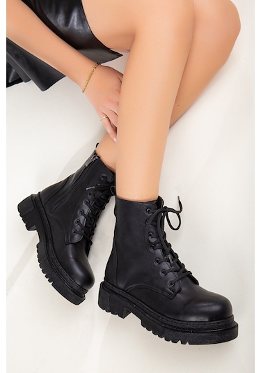 Daxtors D034 Kadın Soğuk Geçirmez Kışlık Ortopedik Bot 21kdaxfd0099001-25 001