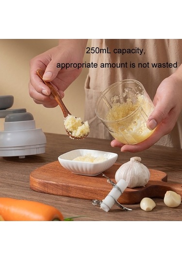 Dancemonkey Cbtx Mutfak Çok Fonksiyonlu Sarımsak Gıda Takviyesi Sebze Kesici Beyaz, Sebze Kesici Beyaz Beyaz