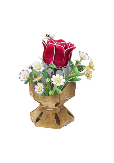 Gül Buketi 3d Puzzle W3301h