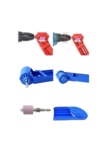 Riverworld Taşınabilir Kullanımı Kolay Hafif Matkap Ucu Bileyici Matkap Ucu Bileme Keskinleştirme Aparatı