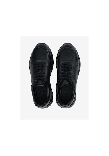 Erkek Siyah Hakiki Deri Ayakkabı 5k1ua18600 55551 Sıyah