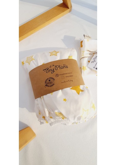 Tiny Plans Lastikli Bebek Çarşaf Takımı 70x110 Cm