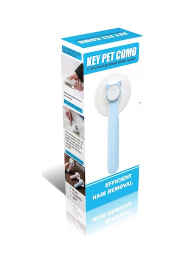 Evcil Hayvan Kedi Köpek Basmalı Tarak Lüks Key Pet Comb