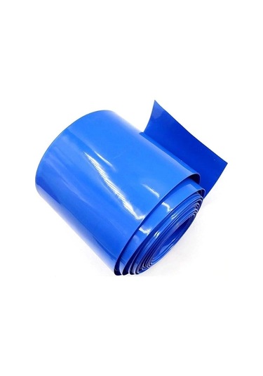 Absol Enerji Batarya Pvc Kaplama Shrink - 450mm - Isıyla Daralan Makaron - 1 Metre - Mavi