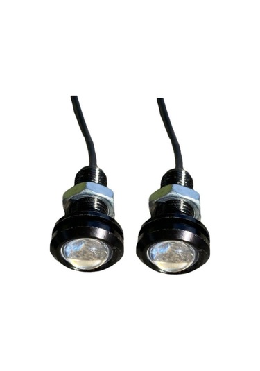 Lamba12v Ayna Altı Kartal Göz 23mm Buz Mavi