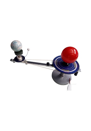 Güneş Dünya Ay Modeli 3 Küre Manüel Komple Metal Demonte