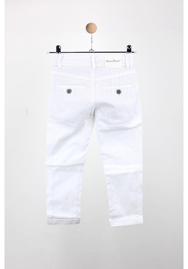 Doctor Junior Erkek Çocuk Regular Fit Jogger Pantolon Beyaz