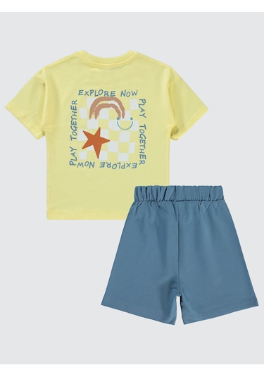 Civil Boys Erkek Çocuk Takım 2-5 Yaş Açık Sarı Açık Sarı