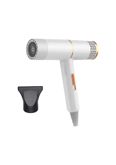2024 Yeni Profesyonel Saç Kurutma Makinesi Yüksek Güç Kızılötesi Anyon Çekiç Güçlü Soğuk White