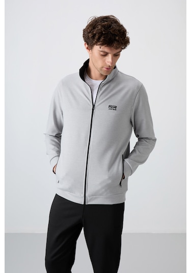 Tommy Life Hugo Gri Melanj - Siyah Jogger Erkek Eşofman Takım - 85198 Gri - Siyah