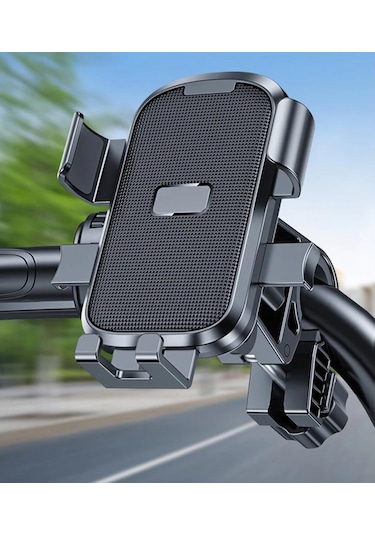 Nr76 Motor Ve Bisiklet Telefon Tutucu Tek El Kullanım Pazar Poşet