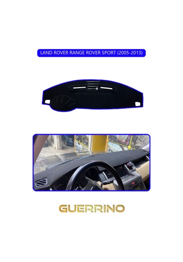 Land Rover Range Rover Sport 2005-2013torpido Koruma Halısı Mavi Kenar