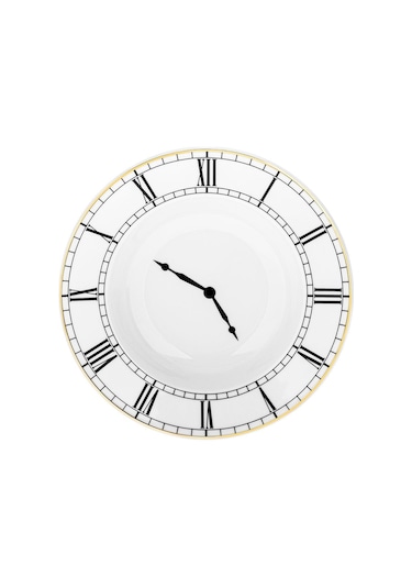 Saat Çukur Tabak Beyaz