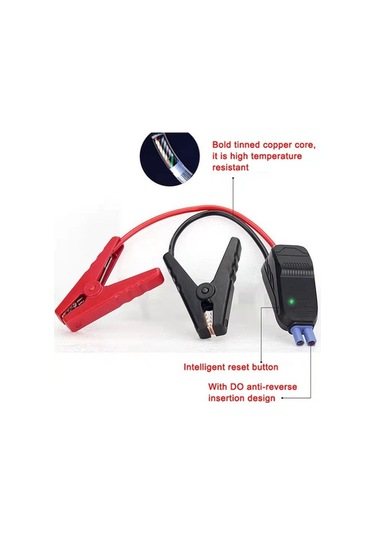 Novahub 12v Araç Akü Kablosu Seti - 350mm Uzunluk, Güçlü Bağlantı, 5 Fonksiyonlu Akıllı Pensler