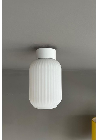 Wingmn Beyaz Plafonyer Avize İç Mekan Aydınlatma Dekoratif Mutfak Hol Cafe Ofis Beyaz