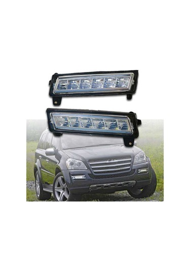 Mercedes-benz Ml Gl Glk W164 X164 X204 Sürüş Lambası İçin Araba Led Drl Sis Lambası