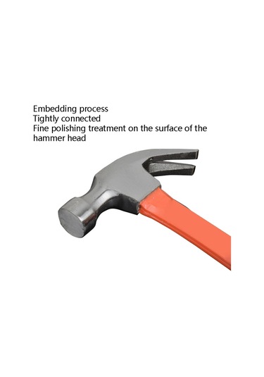 Plastik Kaplamalı Saplı Pençe Çekiç Donanım Aletleri, Model: Çekiç Başlı 250g