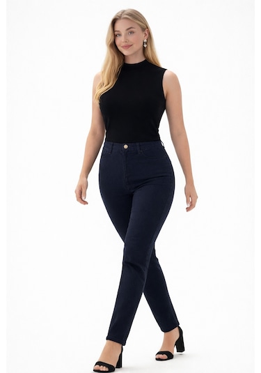 Enva Store Kadın Likralı Sıfır Kol Body Siyah