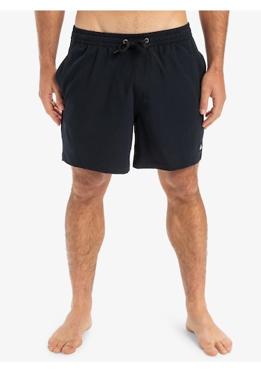 Quiksilver Surfsilk Solid Volley 16 Erkek Deniz Şortu-29820 Siyah