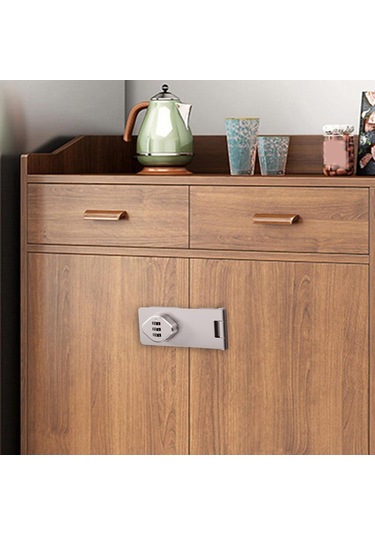 Homyl Ahır Kapı Banyo Küçük Kapılar 4.5 Gümüş-4,5-inç