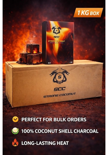 Scc Nargile Kömürü 10 x 1 KG