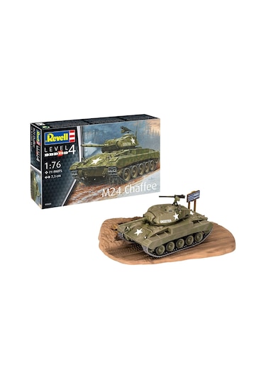 Revell Maket Model Kit M24 Chaffee 03323