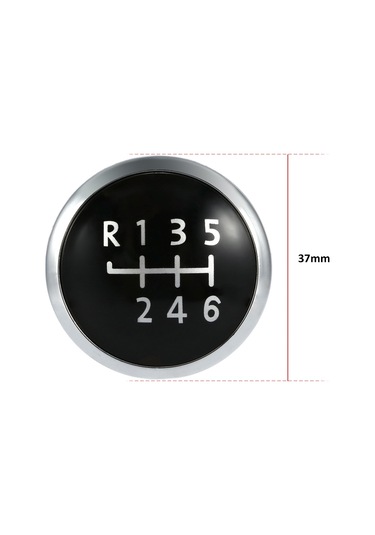 Vw T5 Transporter 2003-2010 İçin 6 Hız Vites Topuzu K4101 Siyah