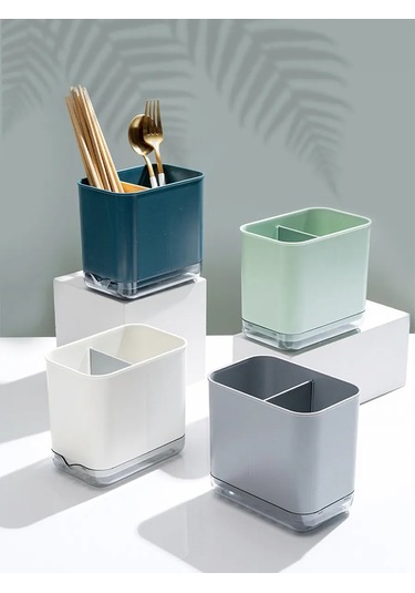 Mybrokos Çatal Bıçak Takımı İçin Organizer Stand 226535851 Gri