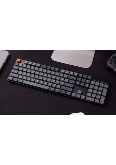 Keychron K5SE-E1 HotSwap RGB Optical Red Low Profile Kablosuz Mekanik Klavye