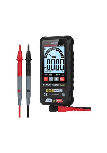 Habotest Ht124a 4000 Sayım Akıllı Dijital Multimetre