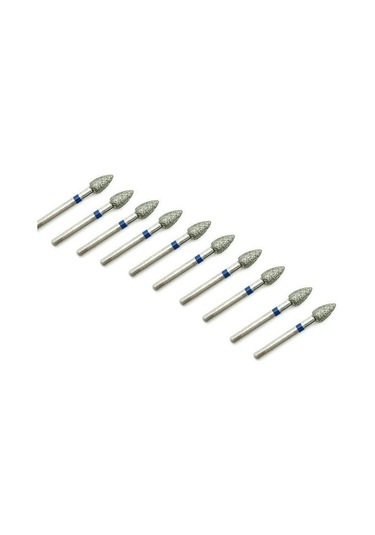 10 Adet/takım Diş Elmas Burs Matkaplar Parlatma Beyazlatma Ürün Yüksek Hızlı El Aleti İçin Diş Burs Fo-25