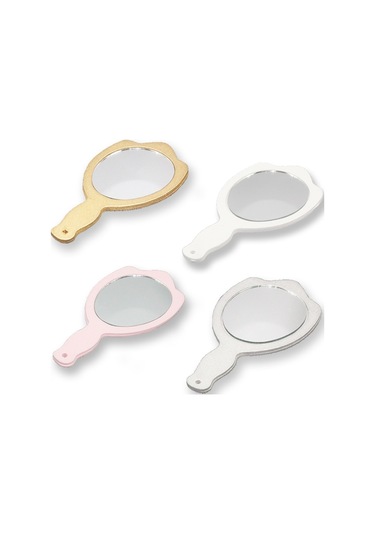 Mutluadim 12 Adet Ahşap El Aynası