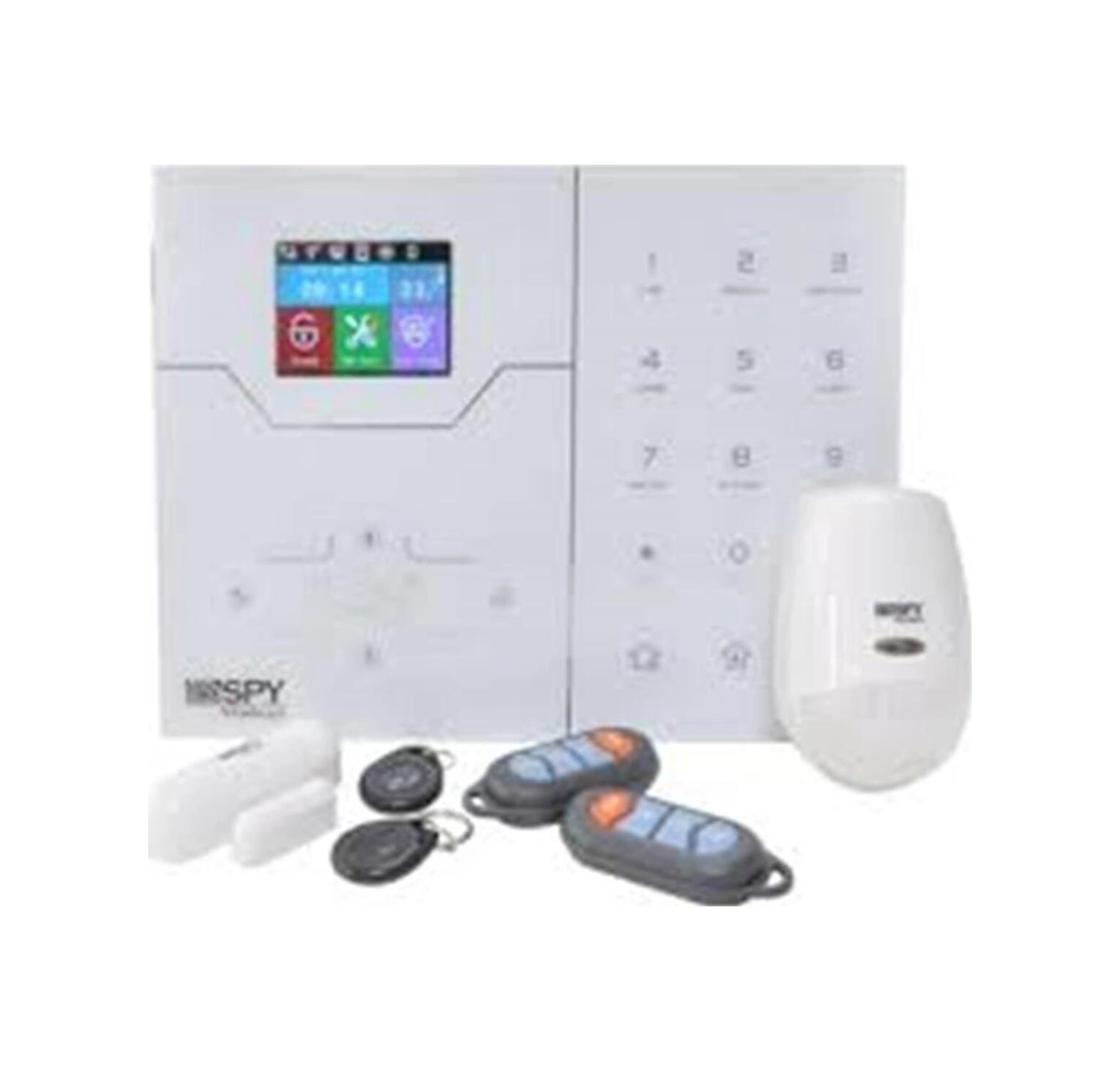 Sp-201ıp Dahili Tcp-ıp Destekli Kablosuz Alarm Seti 1pır,1mc,2kmd.