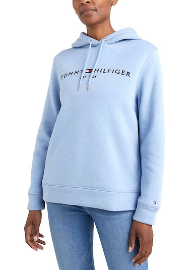 Tommy Jeans Kadın Sweatshirt-dw0dw15649 Mavi