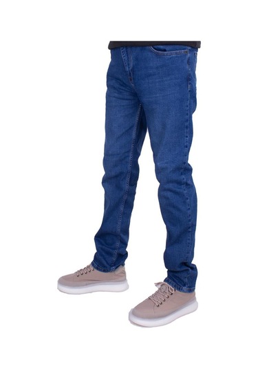 Twister Martin 744-01 Mavi Normal Bel Normal Paça Erkek Jeans Pantolon Mavi