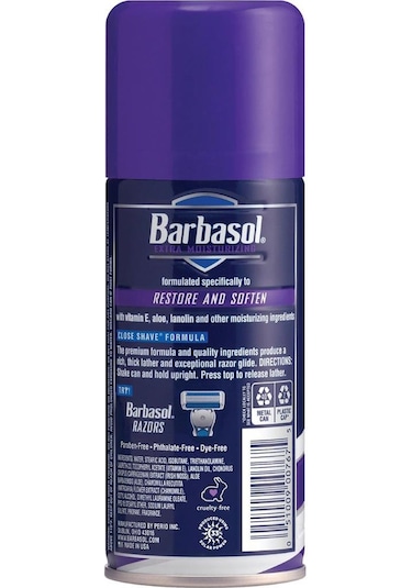 Barbasol E Vitaminli Ekstra Nemlendirici Tıraş Köpüğü 198 G