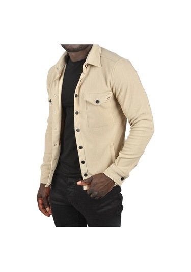 Deepsea Erkek Bej Çıtçıtlı Spor Ceket 2500558 Bej