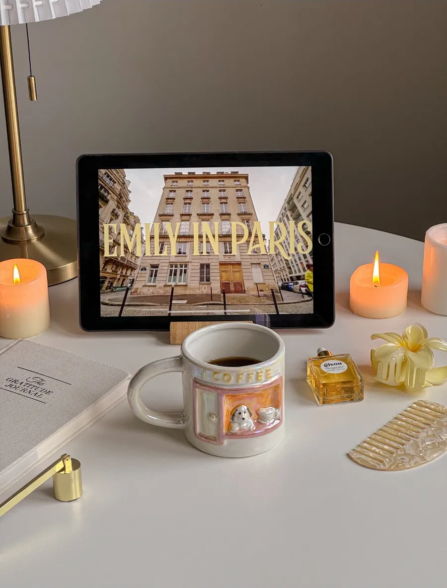 Perex Köpekli Kupa, Seramik Çay Ve Kahve Kupası, 320 Ml 280184115 Bej