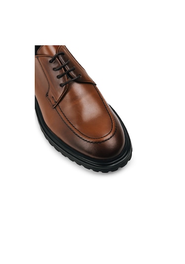 Deery Hakiki Deri Taba Rengi Günlük Erkek Ayakkabı - 01931mtbae02 Taba