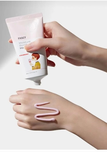 Fascy Nem Bombası Çilek Özlü Besleyici El Kremi 80 ML